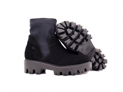 Botine femei Lui Shoes, cod 2B95, seria VERA, negru, piele naturala