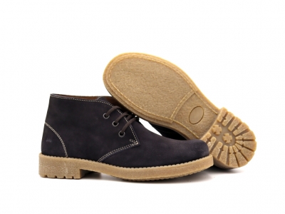 Ghete femei Lui Shoes, cod 2G952, seria CREP, gri, piele naturala