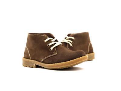 Ghete copii Lui Kids, cod 3G2330, seria CREP, maro deschis, piele naturala