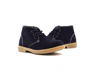 Ghete copii Lui Kids, cod 3G2339, seria CREP, bleumarin, piele naturala