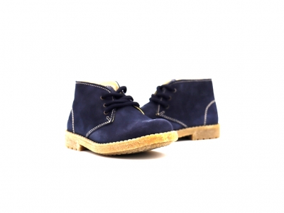 Ghete copii Lui Kids, cod 3G2340, seria CREP, albastru, piele naturala