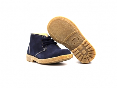 Ghete copii Lui Kids, cod 3G2340, seria CREP, albastru, piele naturala