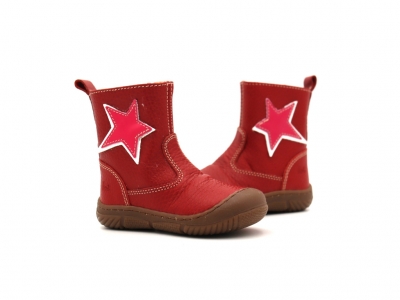 Cizme copii Lui Kids, cod 3C367, seria VICHY, bordo, piele naturala