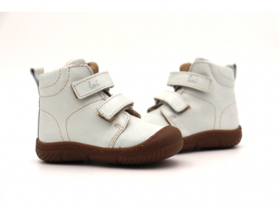 Ghete copii Lui Kids, cod 3G2344, seria ZOOM, gri deschis, piele naturala