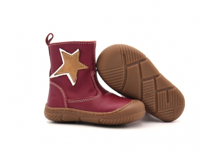 Cizme copii Lui Kids, cod 3C372, seria VICHY, mov, piele naturala