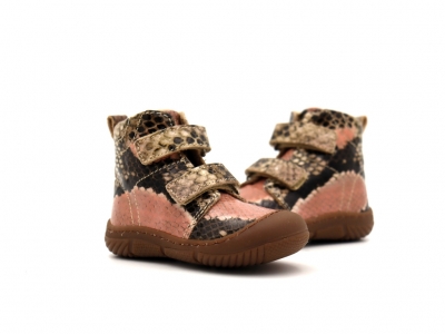 Ghete copii Lui Kids, cod 3G2364, seria ZOOM, multicolor, piele naturala