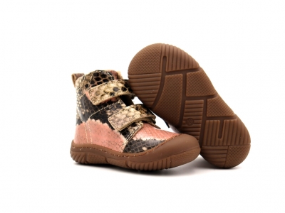 Ghete copii Lui Kids, cod 3G2364, seria ZOOM, multicolor, piele naturala
