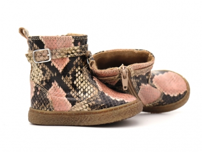 Cizme copii Lui Kids, cod 3C373, seria RITA, multicolor, piele naturala