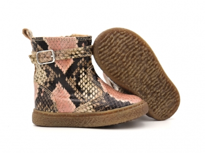 Cizme copii Lui Kids, cod 3C373, seria RITA, multicolor, piele naturala