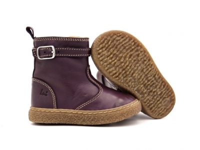 Cizme copii Lui Kids, cod 3C374, seria RITA, mov, piele naturala