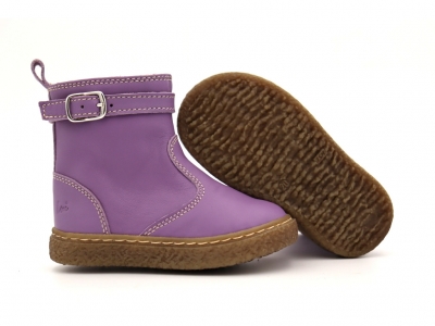 Cizme copii Lui Kids, cod 3C382, seria RITA, mov, piele naturala