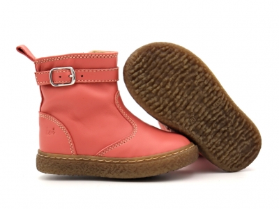 Cizme copii Lui Kids, cod 3C384, seria RITA, roz, piele naturala