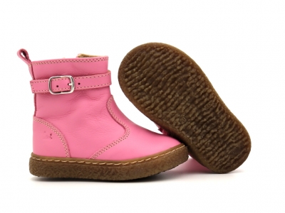 Cizme copii Lui Kids, cod 3C390, seria RITA, roz, piele naturala
