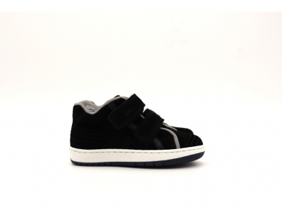Pantofi sport copii Lui Kids, cod 3A956, seria TRIP SKY, negru, piele naturala
