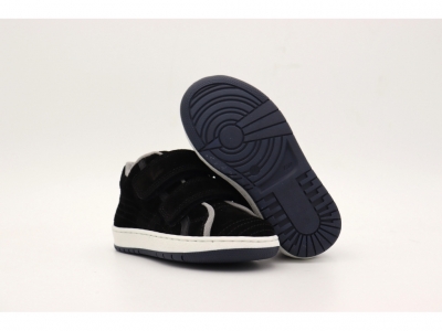 Pantofi sport copii Lui Kids, cod 3A956, seria TRIP SKY, negru, piele naturala