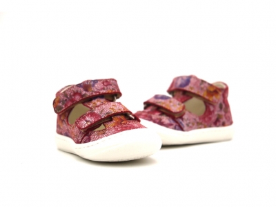 Sandale copii Lui Kids, cod 3S343, seria NATUR FLEX, multicolor, piele naturala