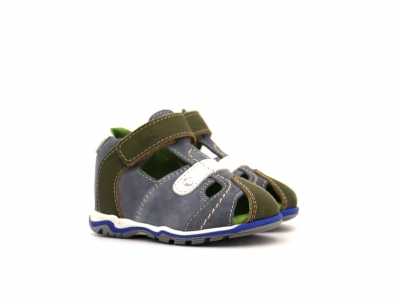 Sandale copii baieti Lui Kids, culoare gri, cod 5S24, seria SIMBA