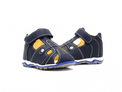 Sandale copii Lui Kids, cod 3S379, seria SIMBA, bleumarin, piele naturala