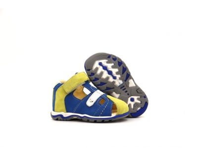 Sandale copii Lui Kids, cod 3S385, seria SIMBA, albastru, piele naturala