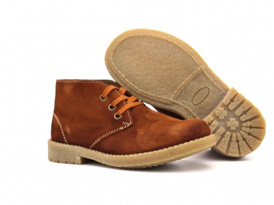 Ghete copii Lui Kids, cod 3G2365, seria CREP, maro, piele naturala