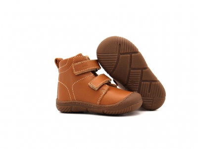 Ghete copii Lui Kids, cod 3G2367, seria ZOOM, maro deschis, piele naturala