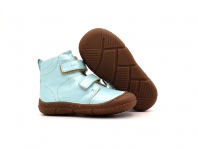 Ghete copii Lui Kids, cod 3G2370, seria ZOOM, azur, piele naturala