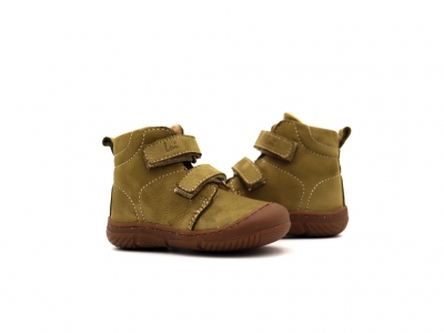 Ghete copii Lui Kids, cod 3G2372, seria ZOOM, army, piele naturala