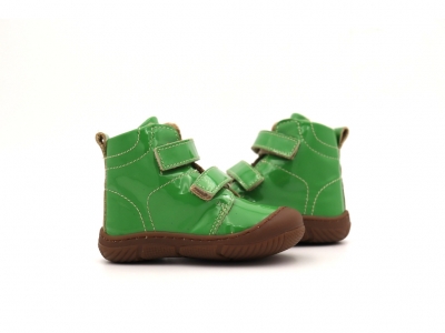 Ghete copii Lui Kids, cod 3G2375, seria ZOOM, verde, piele naturala