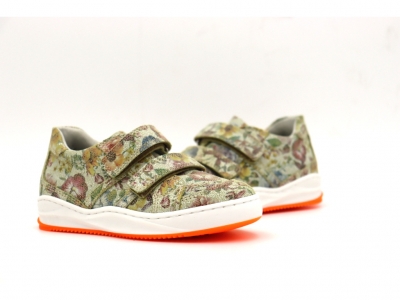 Pantofi sport copii Lui Kids, cod 3A963, seria KIDDY GIRL, multicolor, piele naturala