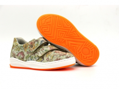 Pantofi sport copii Lui Kids, cod 3A963, seria KIDDY GIRL, multicolor, piele naturala