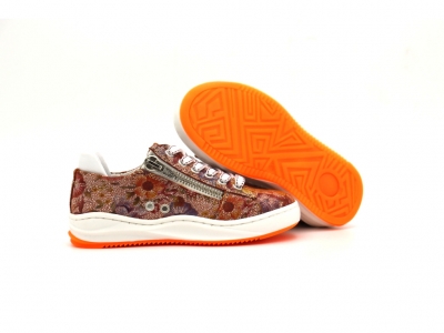 Pantofi sport copii Lui Kids, cod 3A975, seria ZIPPY, multicolor, piele naturala