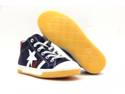 Pantofi sport copii Lui Shoes, cod 3A982, seria MEGASTAR, bleumarin, piele naturala