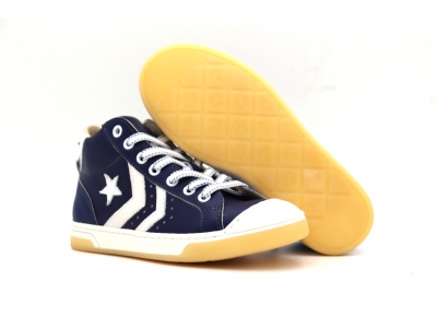 Pantofi sport copii Lui Shoes, cod 3A983, seria MEGASTAR, bleumarin, piele naturala