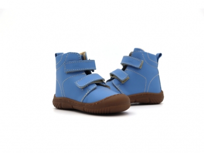 Ghete copii Lui Shoes, cod 3G2376, seria ZOOM, albastru, piele naturala