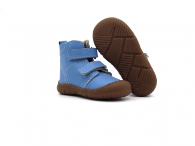 Ghete copii Lui Shoes, cod 3G2376, seria ZOOM, albastru, piele naturala