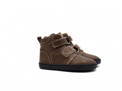 Ghete copii Lui Kids, cod 3G2488, seria ZOOM, maro inchis, piele naturala
