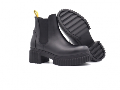 Botine femei Lui Shoes, cod 2B121, seria PEZZO E, negru, piele naturala