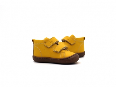 Pantofi sport copii Lui Kids, cod 3A1017, seria PRIMO S, galben, piele naturala