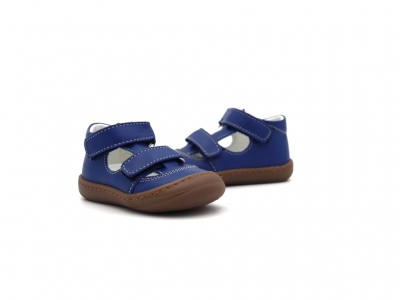Sandale copii Lui Kids, cod 3S391, seria NATUR FLEX, albastru, piele naturala