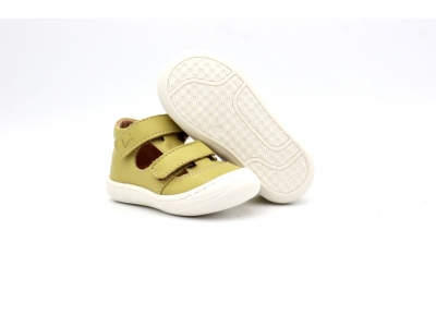 Sandale copii Lui Kids, cod 3S393, seria NATUR FLEX, verde pal, piele naturala