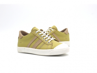 Pantofi sport copii Lui Kids, cod 3A1029, seria ANDOS, galben mustar, piele naturala