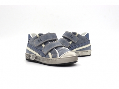 Pantofi sport copii Lui Kids, cod 3A1033, seria TRIP SKY, gri, piele naturala