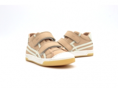 Pantofi sport copii Lui Kids, cod 3A1034, seria TRIP SKY, bej, piele naturala