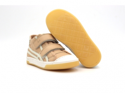 Pantofi sport copii Lui Kids, cod 3A1034, seria TRIP SKY, bej, piele naturala