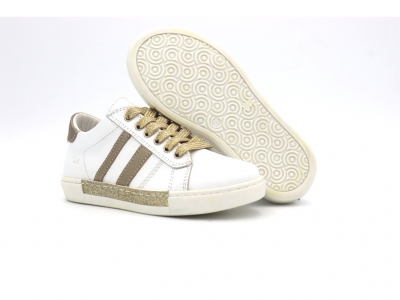 Pantofi sport copii Lui Kids, cod 3A1040, seria ANDOS, alb, piele naturala