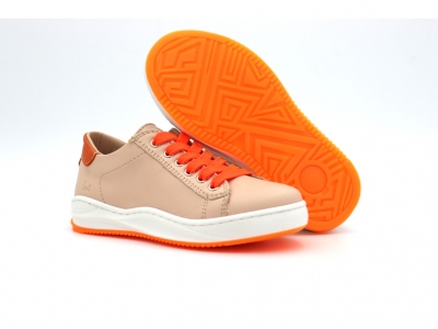 Pantofi sport copii Lui Kids, cod 3A1041, seria ANDOS, bej, piele naturala