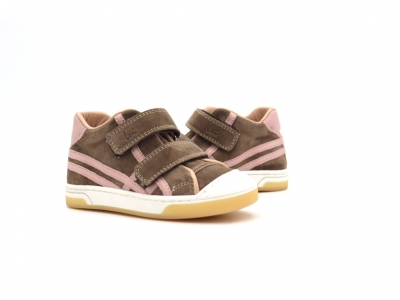 Pantofi sport copii Lui Kids, cod 3A1042, seria TRIP SKY, maro deschis, piele naturala