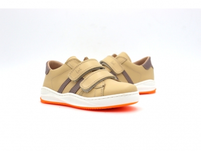 Pantofi sport copii Lui Kids, cod 3A1048, seria ANDOS SKY, crem, piele naturala
