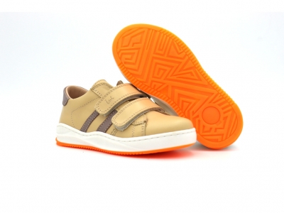 Pantofi sport copii Lui Kids, cod 3A1048, seria ANDOS SKY, crem, piele naturala
