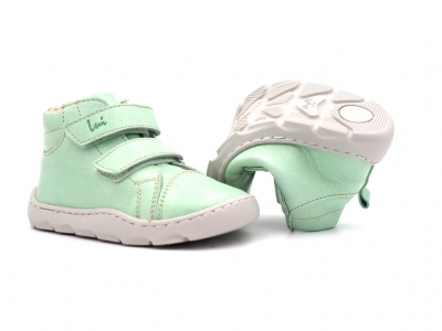 Pantofi sport copii Lui Kids, cod 3A1070, seria DASH, verde pal, piele naturala